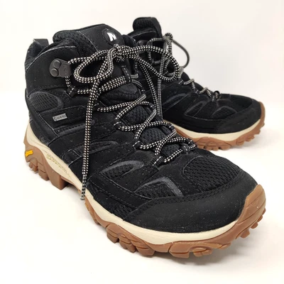 Botas de Senderismo Merrell Moab Mid GTX para Hombres Talla 8 Negras Cómodas Duraderas Caminata J035483 Foto 1 de 4