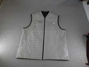Lacoste Wendeweste Herren 2XL XXl grau gesteppt leicht Outdoor Golf - Bild 1 von 14
