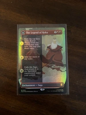 The Legend of Roku - Borderless Foil - Avatar: The Last Airbender - TLA M 0357 - Image 1 of 2