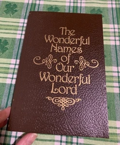 ❤️The Wonderful Names Of Our Wonderful Lord by Charles E. Hurlburt 1925 - Picture 1 of 12