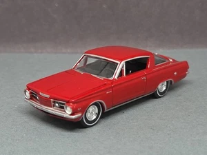 Plymouth Barracuda 1964 '64 escala 1/64 edición limitada coleccionable rojo muscular - Imagen 1 de 7