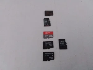 Micro SD card joblot ,Sandisk Ultra, Kingston and more,200GB, 64GB, 8GB ,2GB,1GB - Zdjęcie 1 z 3