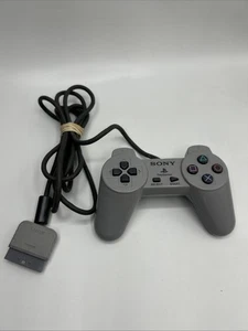 PS1 Controller (Sony Playstation One Controller) Original Gray Color, Wired - Picture 1 of 4