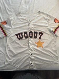Disney Toy Story 4 BoxLunch “Woody Andy” Men’s XL Jersey Exclusive - Picture 1 of 6