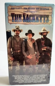 The Sacketts ( VHS 1990) 2 Tape Set *Factory Sealed* - Picture 1 of 2