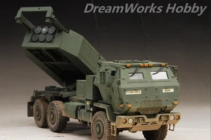 Trompetista construido ganador del premio 1/35 Lockheed Martin Himars M142 sistema de cohetes + PE - Imagen 1 de 24