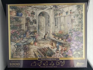 NEW: Pastime Puzzle "Spring Garden Room" Factory sealed. 1000 pcs. - Imagen 1 de 3