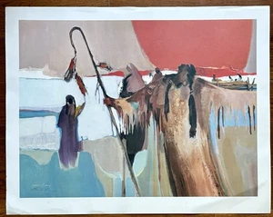 Morten Solberg "ACCEPT MY FATHER’S SPIRIT" SN LE Print Native American Indian - Picture 1 of 12