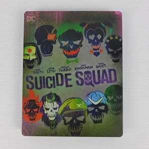 Suicide Squad - Limited Edition 2-Disc Steelbook Blu-ray - Region B - VGC - Picture 1 of 6