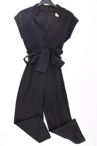 Zara Langer Jumpsuit Classic Jumpsuit für Damen Gr. 36, S schwarz aus Polyester - Bild 1 von 6