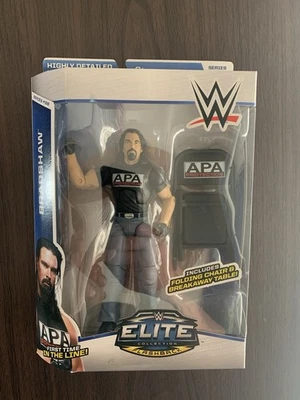 Figura de acción de lucha libre WWE Mattel Elite 38 FLASHBACK APA Bradshaw JBL Foto 1 de 4