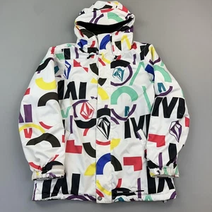 Volcom Jacket Mens Medium Hoffman Insulated Hooded Snowboard Thermonite 15k - Picture 1 of 23