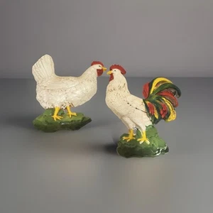 Homco Polli Gallo e Gallina Arte da Parete - Foto 1 di 6