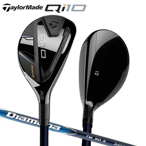 TaylorMade Qi10 Max Hybrid 4H 22deg RH Diamana BLUE TM60 Graphite Flex R HC - Picture 1 of 7