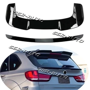 FOR BMW X5 X5M F15 F85 2014-2018 MP Glossy Black ABS Rear Roof Spoiler Wing Lip - Picture 1 of 6