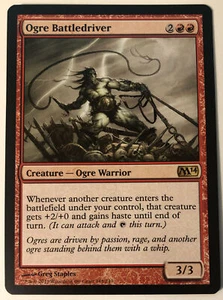 MTG Ogre Battledriver Magic 2014 148/249 Regular Rare - Picture 1 of 1