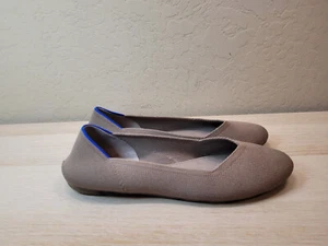 Rothy's The Loafer Mocha Shoes Womens 10.5 Slip on Leopard Print Bottom - Picture 1 of 10