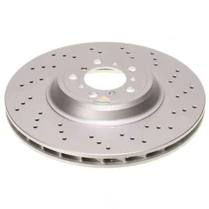 Disc Brake Rotor-Front Genuine Geomet Coated Rotor Power Stop EBR1484EVC - Picture 1 of 4