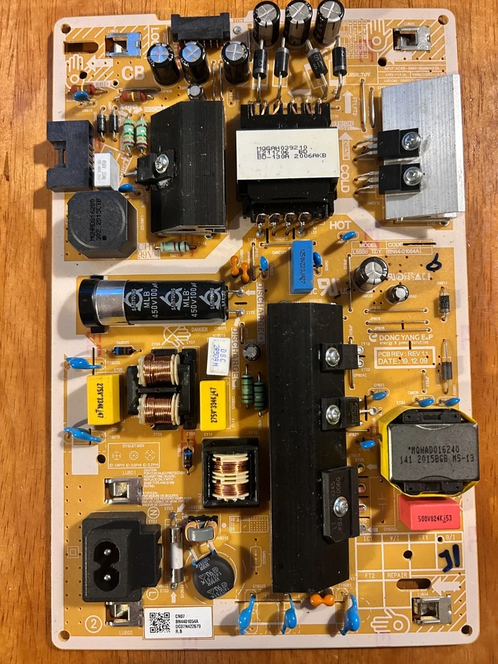 FUENTE DE ALIMENTACIÓN PSU PARA SAMSUNG UE58AU7100K UE58TU7100K TV BN44-01054A L55S6_TDY Foto 1 de 1