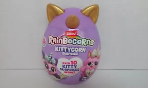 ZURA RAINBOCORNS KITTYCORN SURPRISE SERIES PEEL & REVEAL MAGIC HEART GOLD 2023 - Picture 1 of 8