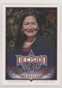 2021 Decision 2020 Series 2 Copper Capitol 7/10 Deb Haaland #665 2p2