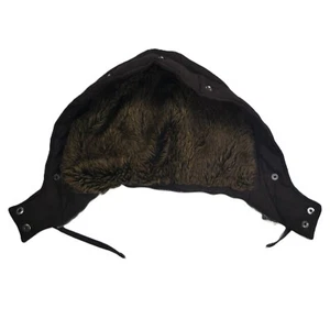 Abercrombie Fitch Women's Brown Puffer Down Feather Jacket Replacement Hood - Picture 1 of 8