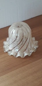 VETRI LAMPADARIO RICAMBIO PARALUME Bicchiere Coppa IN VETRO Set 3 Pezzi - Foto 1 di 1