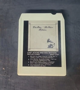 Chet Atkins / Doc Watson - "Reflections" Original (8 Track) AHS1-3701 VINTAGE - Picture 1 of 3