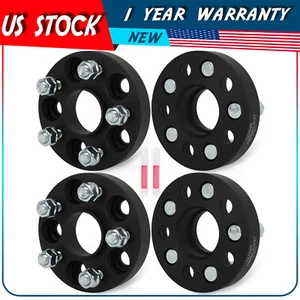4 Pcs 1" 5x100 12x1.25mm Studs Wheel Spacers For Subaru Impreza Legacy Outback - Picture 1 of 10