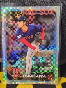 Naoyuki Uwasawa X-Fractor 2024 Topps Chrome Update #USC9 Red Sox - Bild 1 von 2