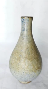 Kleine Vase skandinavische Studiokeramik Hurfellglasuroptik, ca. 50’er Jahre - Bild 1 von 9