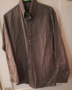 Barrington Hemd Herren 15,5 34/35 Schwarz Button Down Langarm Neu ohne Etikett - Bild 1 von 4