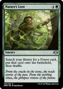 MTG - NATURE'S LORE - SAPERE DELLA NATURA - MAGIC - DMR - MINT - ENG - Imagen 1 de 1