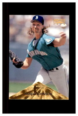 RANDY JOHNSON 1996 PINNACLE CARD # 236 Seattle Mariners - Image 1 of 2