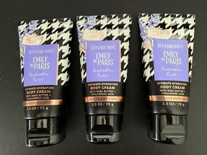 Lavender Luxe Körpercreme 2,5 Unzen Reisegröße Mini Bath Body Works Emily in Paris - Bild 1 von 3