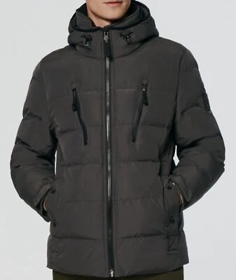 $275 Marc New York Hombre Gris Montrose Resistente al Agua Abrigo Chaqueta Talla S Foto 1 de 2