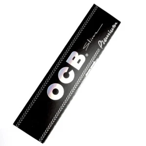 OCB Long King Size Slim Premium Black Papers Zigarettenpapier Blättchen 32 Blatt - Bild 1 von 2