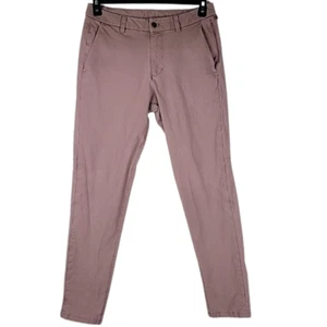 Lululemon Commission Pant 31x30 ABC Slim Tapered Earth Dye Clay Pink Stretch - Bild 1 von 10