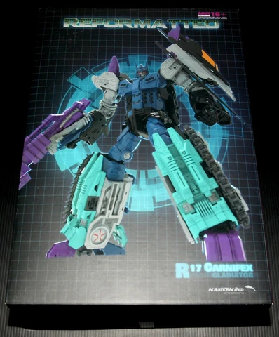 TRANSFORMERS MASTERMIND CREATIONS CARNIFEX IDW MMC OVERLORD R-17 REFORMATTED MIB Cover