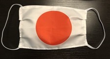 Japanese Face Mask Japan Flag Washable Cotton Cloth