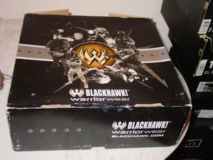 Mens Blackhawk! Warrior Wear Black Tall Tanto Boot. 83BT07BK Size 8 NIB! - Picture 1 of 9
