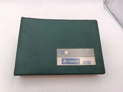 Manuale officina Autobianchi A112 Abarth 58HP Elegant catalogo parti di ricambio - Immagine 1 di 4