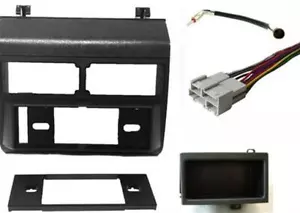 CHEVY/GMC BLACK Combo: Radio DASH KIT/Wire Harness/Antenna Adapter Install PB4 - Foto 1 di 2