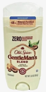 Old Spice GentleMan's Deodorant, Coffee & Amber Scent, Aluminum Free, 3 Oz - Picture 1 of 1