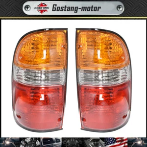 Tail Lights Assembly Black Housing Left & Right Side For Toyota Tacoma 2001-2004 - Picture 1 of 6