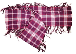 Fraas Schal Damen rosa kariert - Bild 1 von 2