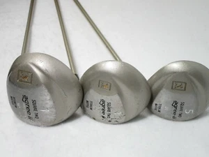 Square Two Agree ii Woods Set 1, 3, 5 Graphite Shaft Titanium Matrix - Picture 1 of 7