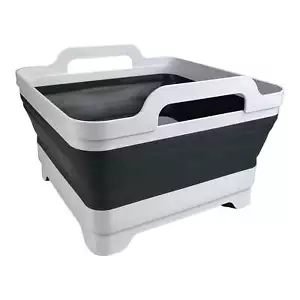 10-Quart Collapsible Sink 12.1 in L x 12.1 in W x 2.75 in H - Picture 1 of 6