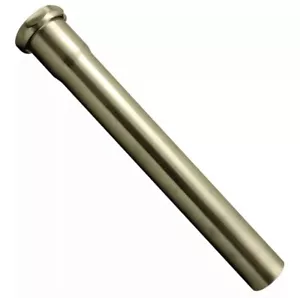 Westbrass 1-1/2 Zoll Außendurchmesser x 12 Zoll Slip Joint Verlängerungsrohr in Messing poliert - Bild 1 von 4