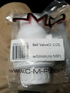 PVC 1-1/2 Zoll Muffe PVC x 1-1/2 Zoll Muffe PVC Kugelhahn Doppelverschraubung - Bild 1 von 9